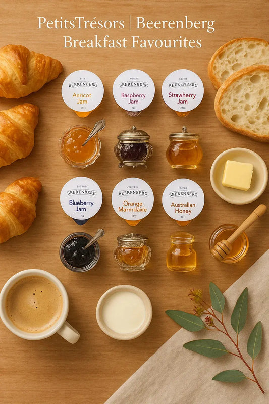 Beerenberg Jam and Honey Breakfast Bundle – 18 Portion Packs Beerenberg