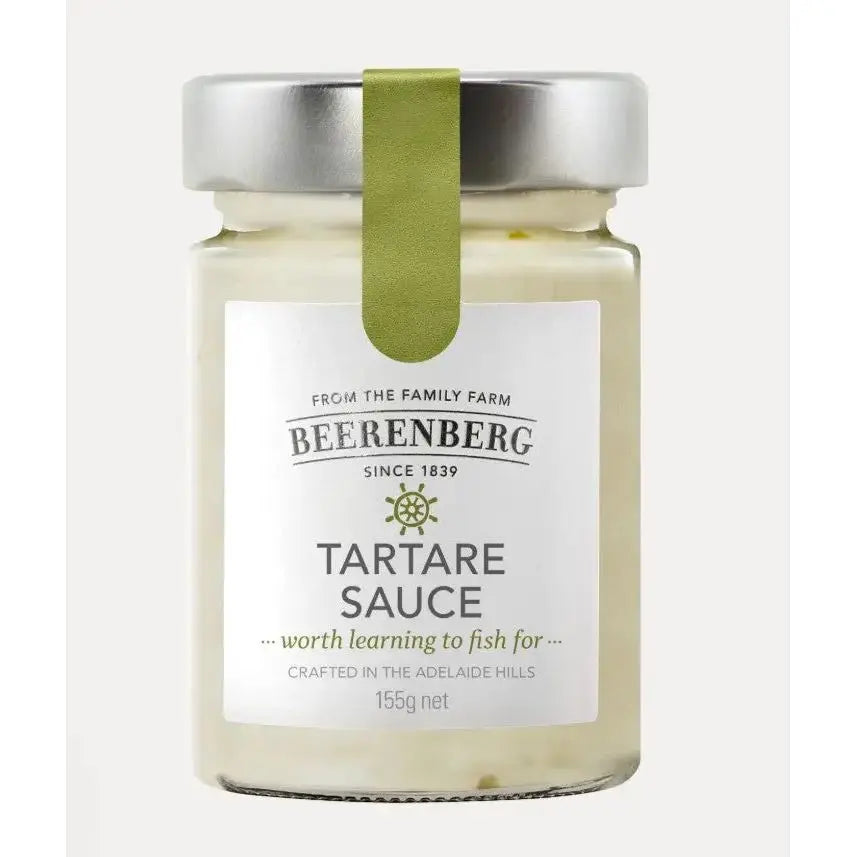 Beerenberg Tartare Sauce 155g – Gluten-Free Gourmet Condiment Beerenberg