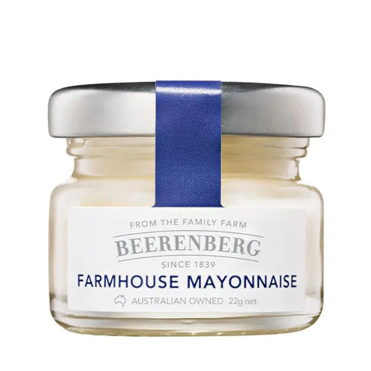 Beerenberg Farmhouse Mayonnaise 22g single-serve glass jar