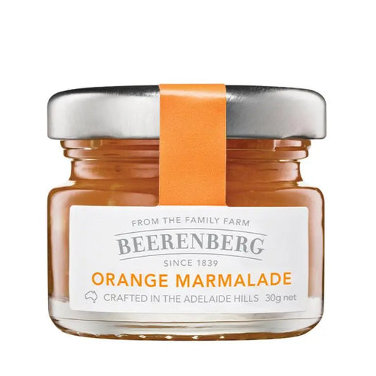 Beerenberg Orange Marmalade 30g single-serve glass jar