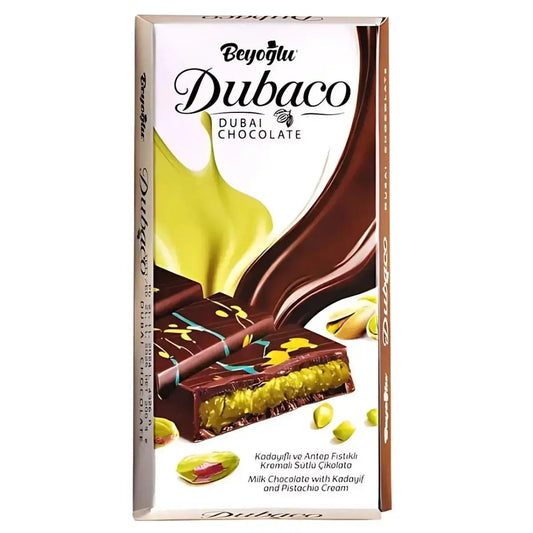 Beyoğlu Dubaco Dubai Chocolate Bar – A Luxurious Fusion of Flavors Dubaco Dubai Chocolate