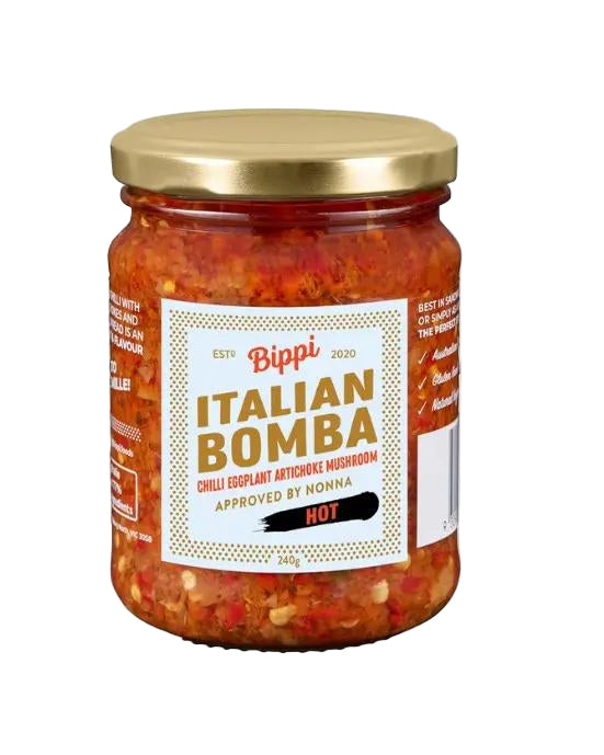 Bippi Italian Bomba Spicy Spread 240g – Authentic Calabrian-Style Chilli Paste Bippi Chilli