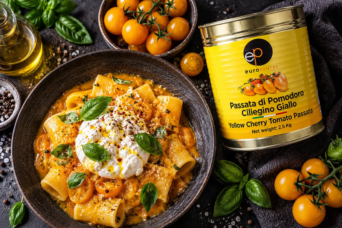Passata di Pomodorino Ciliegino Giallo | Yellow Cherry Tomato Passata 2.5kg