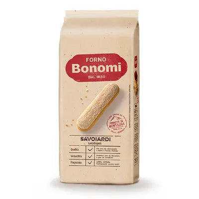 Bonomi Savoiardi 400g — the quiet hero of Italian desserts. Forno Bonomi