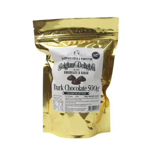 Belgian Delights Milk Couverture Chocolate – 500g | 37% Cocoa | Belgian Delights