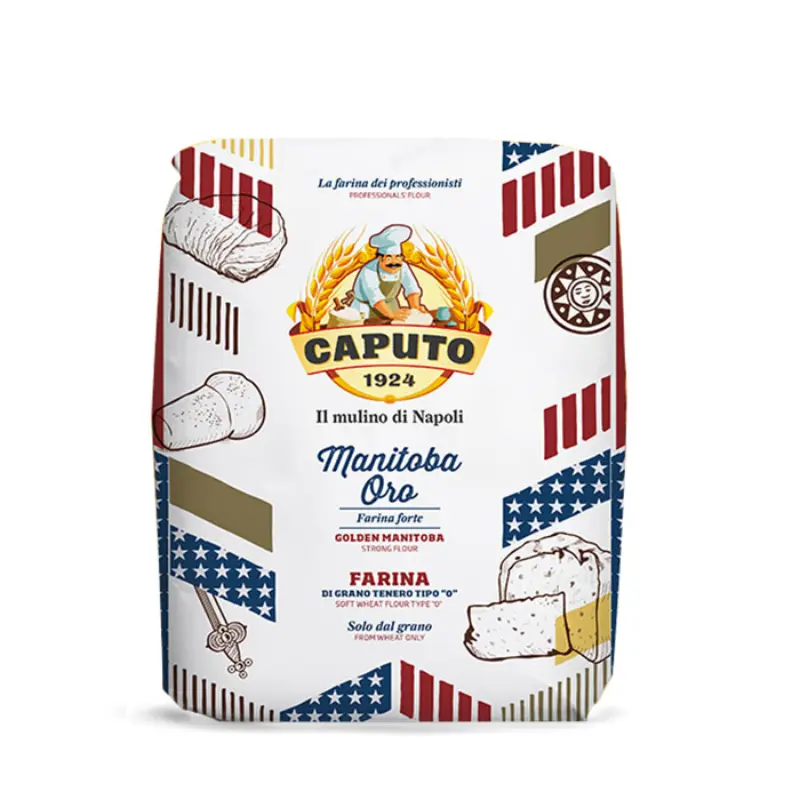 Caputo Manitoba Oro “0” Strong Flour 5 kg – Premium Italian Bread Flour - Petits Tresors