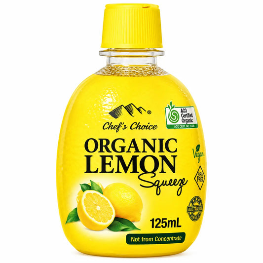 Chef's Choice Organic Lemon Juice 125mL