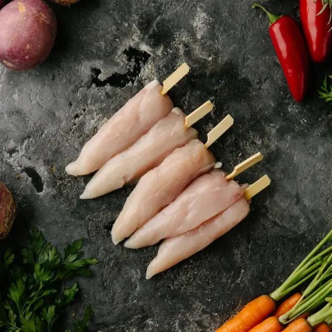Juicy Chicken Tenderloin Sticks – Perfect for BBQ & Snacking Melbourne Meat Merchant