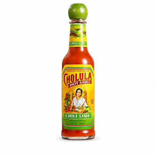 Cholula Hot Sauce Lime 145mL – Zesty Mexican Heat with a Citrus Kick - Petits Tresors