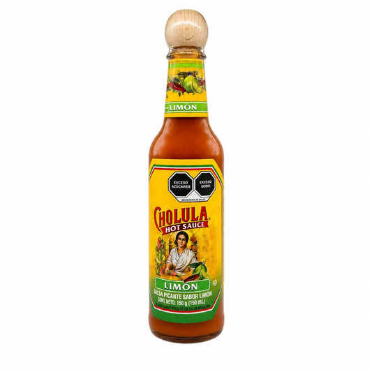 Cholula Hot Sauce Limón 150mL – Zesty Mexican Heat with a Citrus Kick