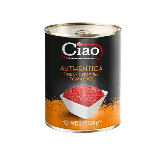 Ciao Chopped Tomatoes 800g – The Gold Standard of Italian Tomatoes Ciao