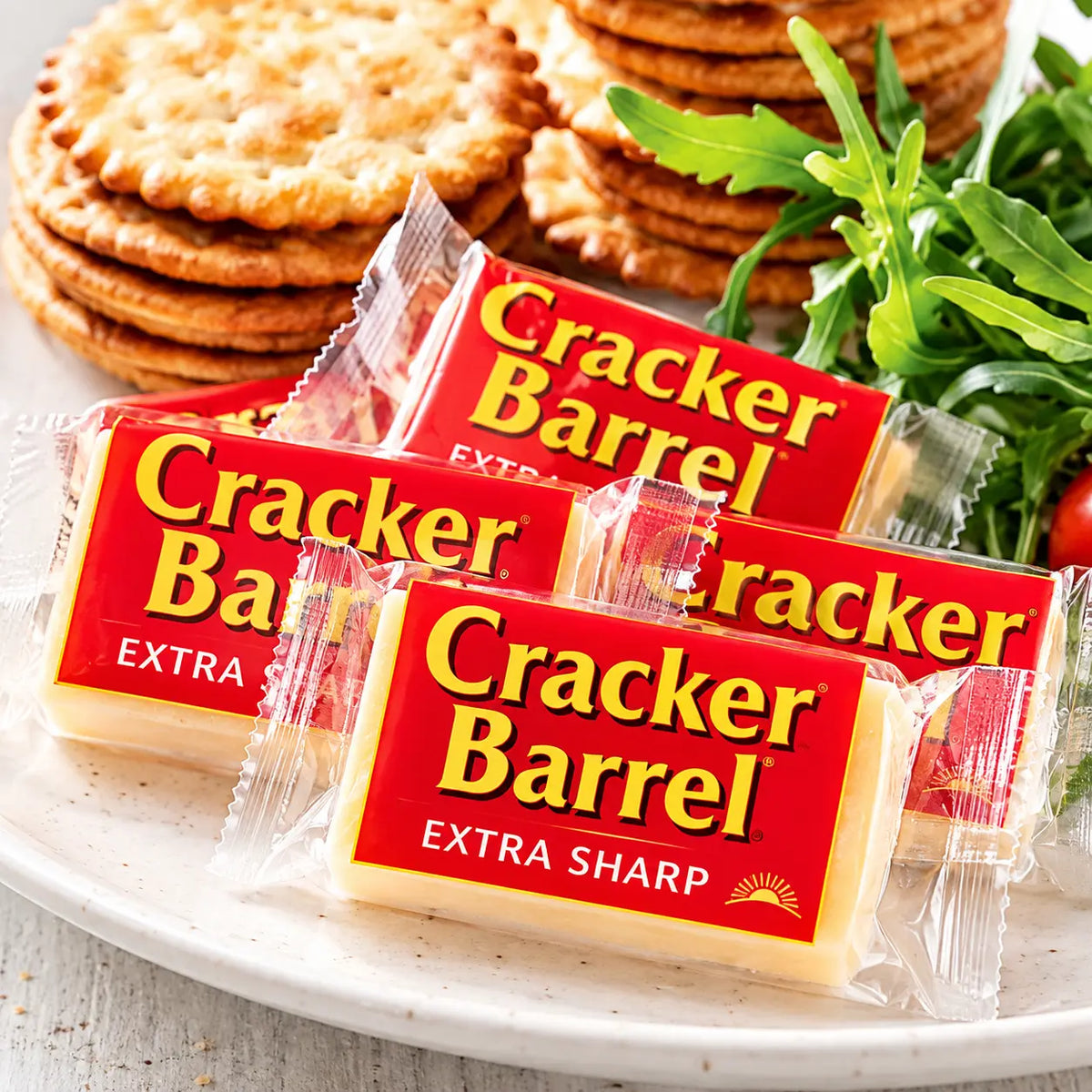 Cracker Barrel Vintage Cheddar Cheese Portions 20g