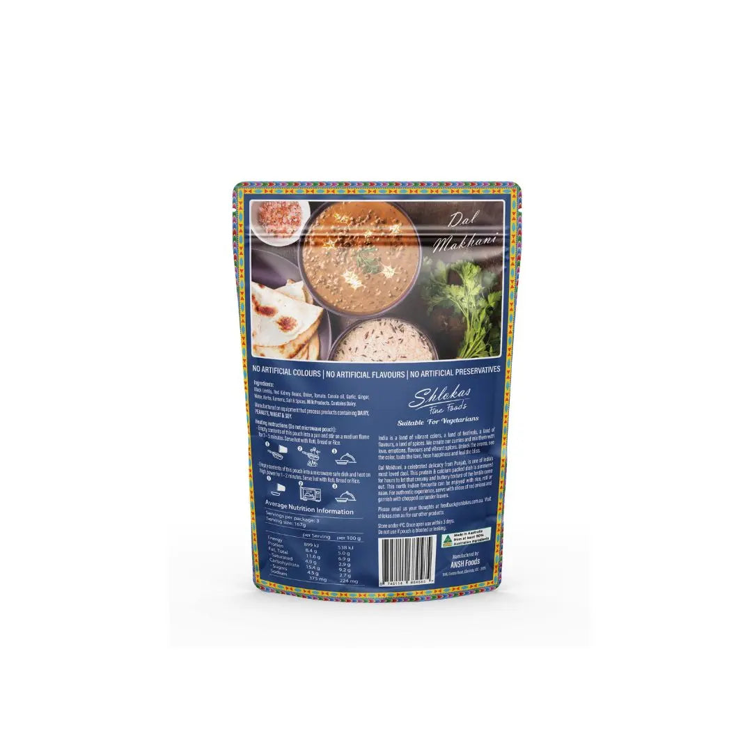 Creamy Dal Makhani 500 g — Rich Butter Lentils (Vegetarian) Ansh foods