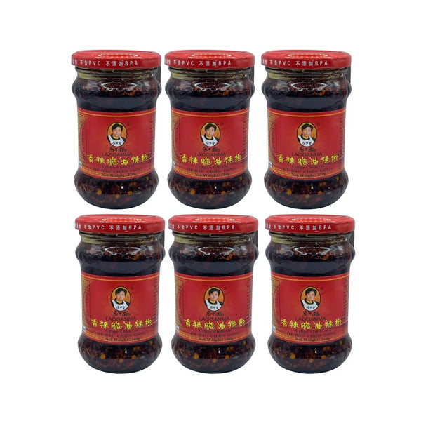 Lao Gan Ma Crispy Chilli Oil 6 Pack