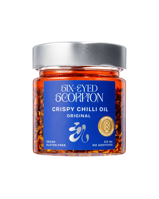 Six-Eyed Scorpion Original Crispy Chilli Oil 212ml