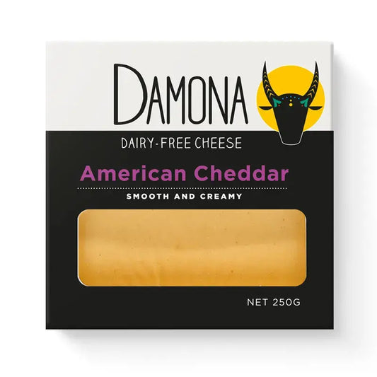American Cheddar Dairy free Cheese Damona