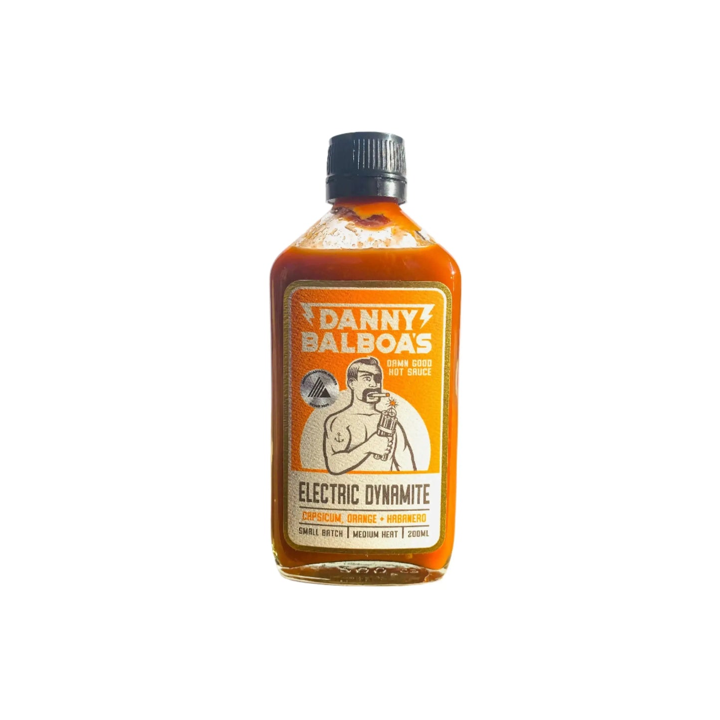 Danny Balboa | Electric Dynamite Roasted Capsicum, Orange & Habanero | Petitstresors Danny Balboas