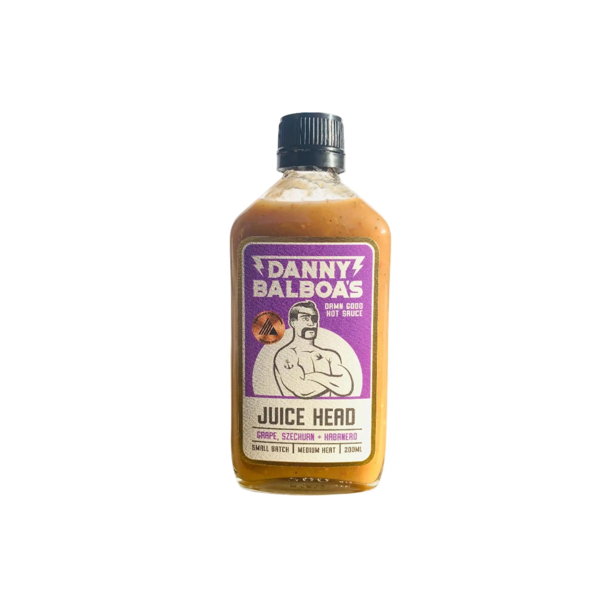 Danny Balboa | Roasted red grape, Szechuan & Habanero Hot Sauce | Petitstresors Danny Balboas