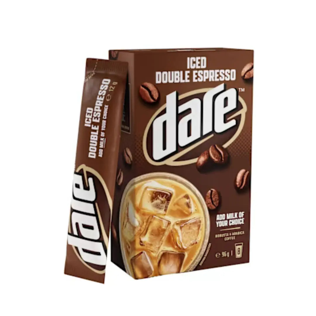 Dare Double Espresso Coffee Sachets – 8 Pack, 96g