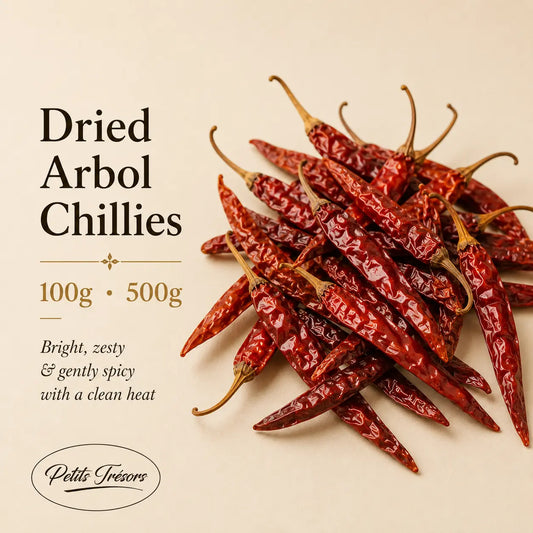 Dried Arbol Chillies | Petitstresors
