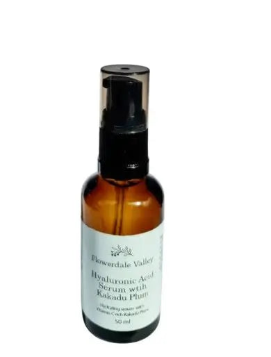 Flowerdale Valley Kakadu Plum Hyaluronic Acid Serum – 2 x 50ml Bundle Flowerdale Valley