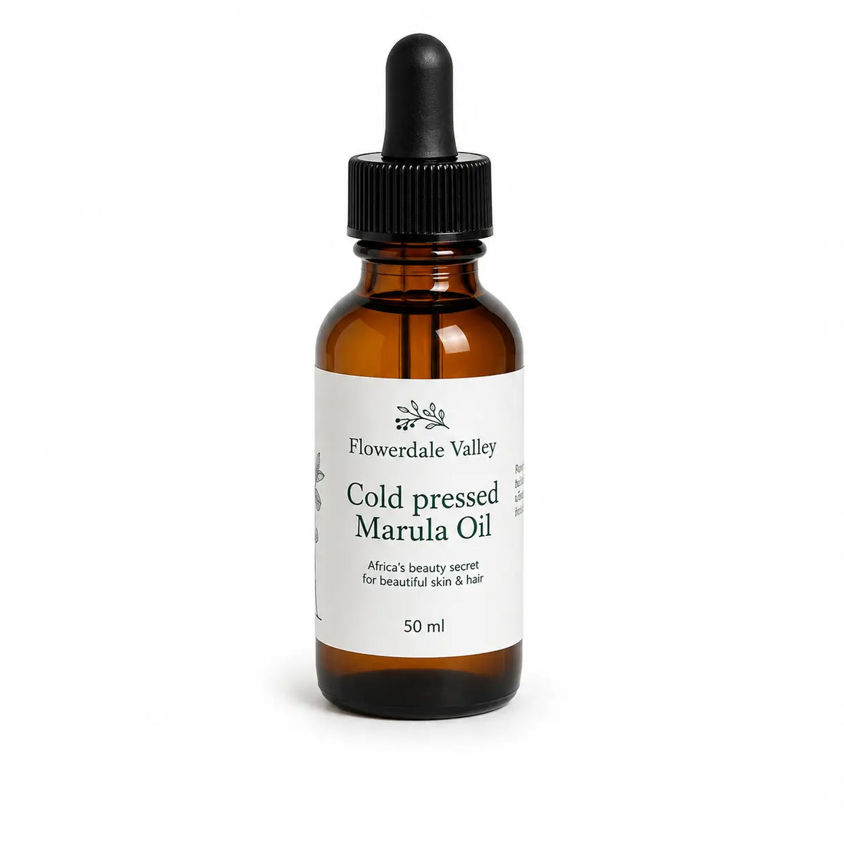 Flowerdale Valley Cold Pressed Marula Face Oil 50ml