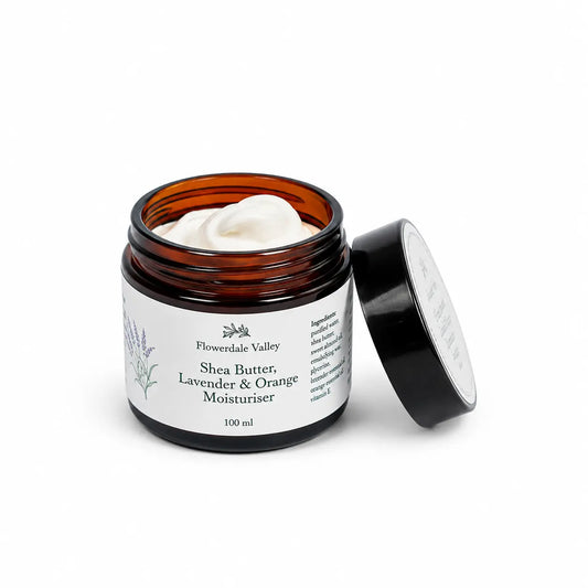Flowerdale Valley Shea Butter, Lavender & Orange Hand & Body Moisturiser 100ml