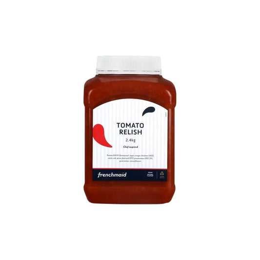 Frenchmaid Tomato Relish 2.4kg  – Chunky, Flavourful & Traditional FrenchMaid