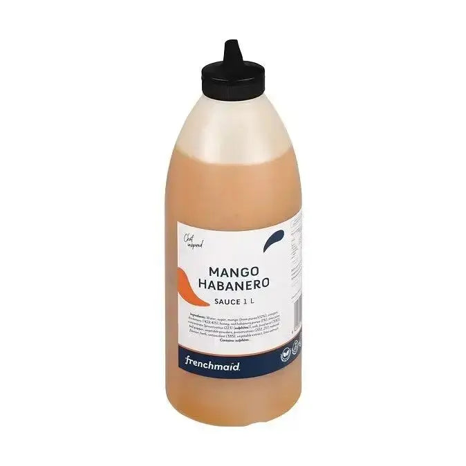 Frenchmaid Mango Habanero Sauce 1L — Sweet Heat Mango Chilli Sauce Frenchmaid