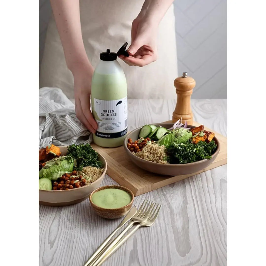 Frenchmaid Green Goddess Dressing — Creamy, Herb-Packed & Tangy - Petits Tresors