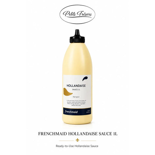 Frenchmaid Hollandaise Sauce 1L | Ready-to-Use Eggs Benedict & Brunch Sauce - Petits Tresors