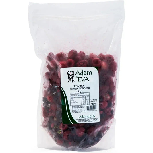 Frozen Mixed Berries 1 kg – Premium Berry Medley for Smoothies & Baking Bivi