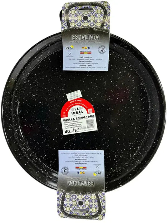 Garcima Paella Esmaltada Spanish Enamelled Paella Pan 40cm Garcima