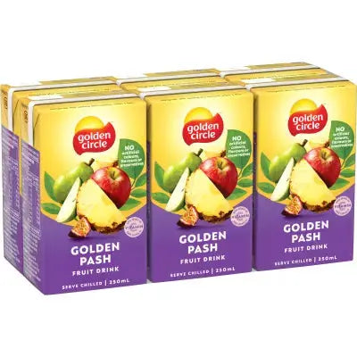 Golden Circle Golden Pash Fruit Drink 250ml – Tropical Refreshment in Every Sip Golden Circle