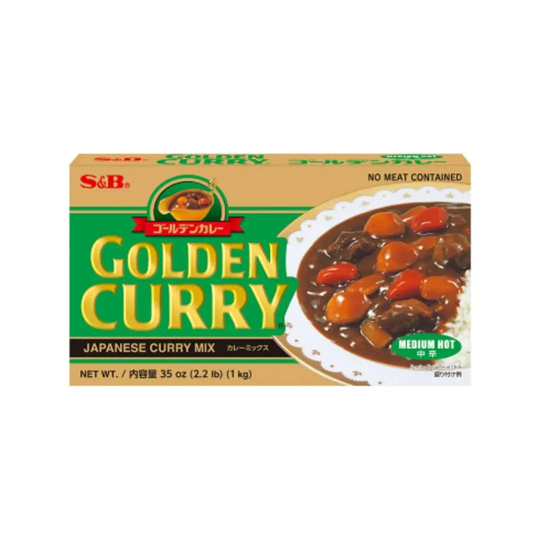 S&B Golden Curry Medium Hot 1 kg S&B