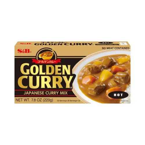 Golden Curry Mix Hot 220g