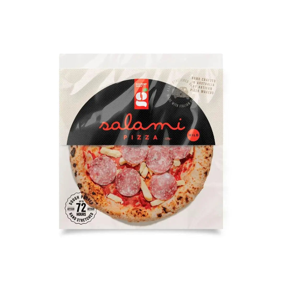 Gourmet Saba Premium Mild Salami Pizza 420g