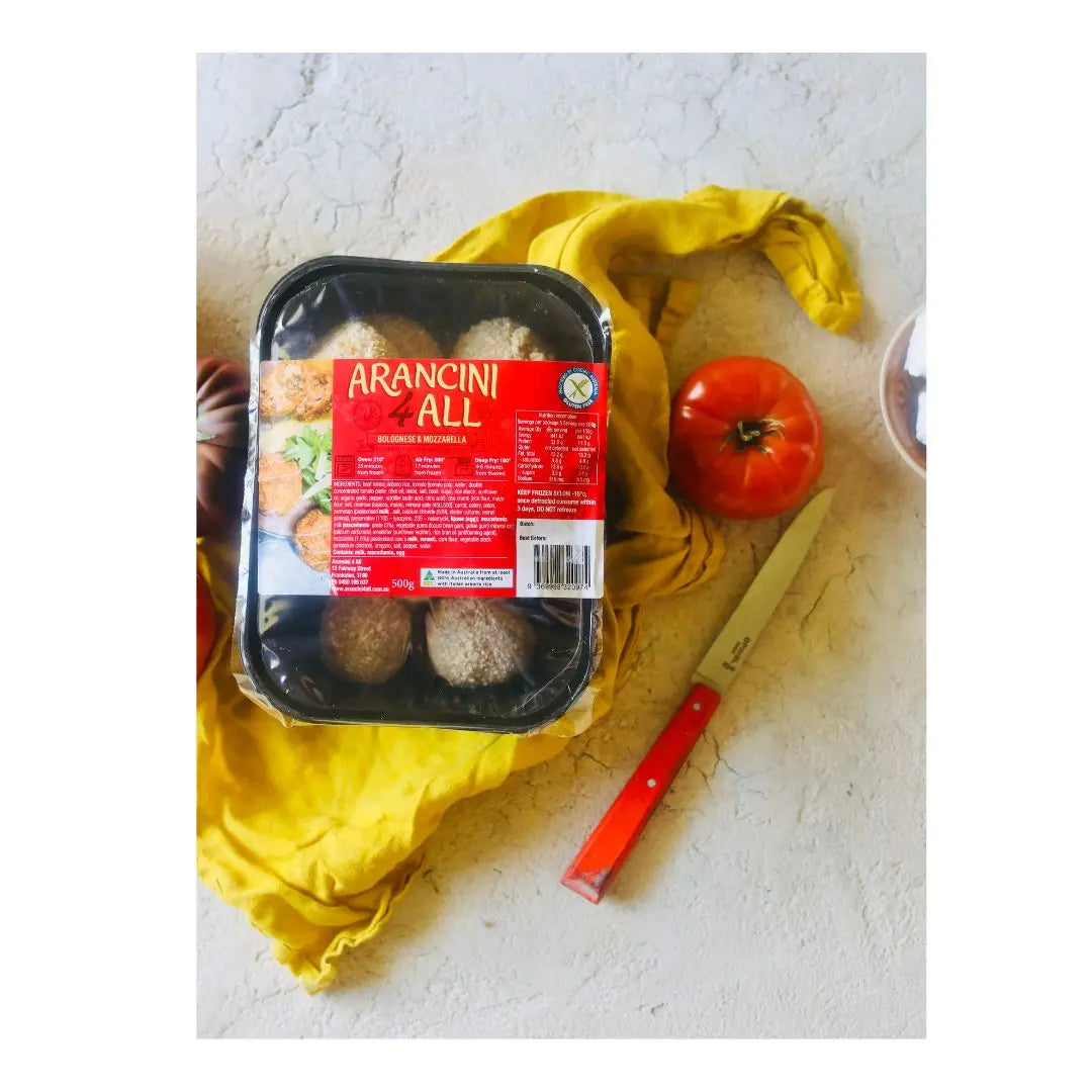 Grass-Fed Beef Bolognese & Mozzarella Arancini - Petits Tresors