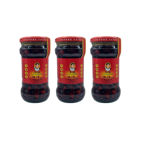Lao Gan Ma Hot Chilli Oil 275g 3 Pack