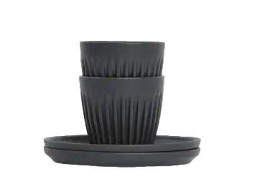 HuskeeOriginal 3oz Espresso Set Huskee