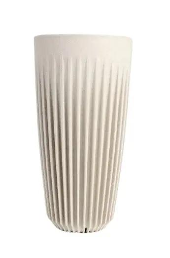 HuskeeOriginal Natural 16oz Cups – Sustainable Reusable Coffee Cups (No Lids, Unboxed) Huskee