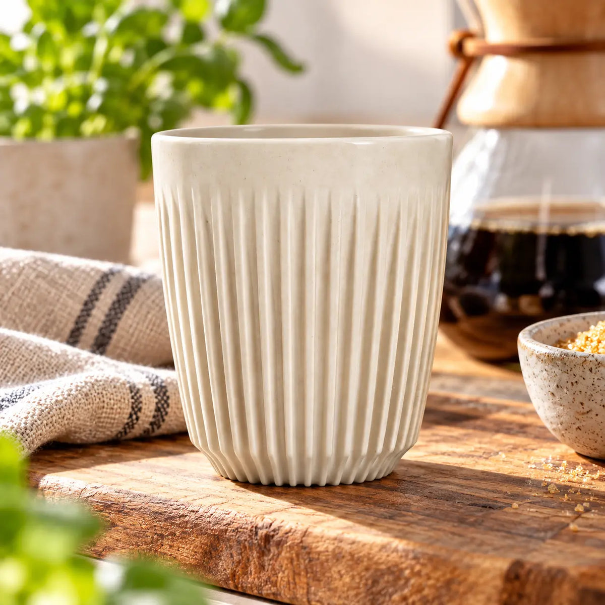HuskeeOriginal 8oz Natural Reusable Coffee Cup – Cup Only