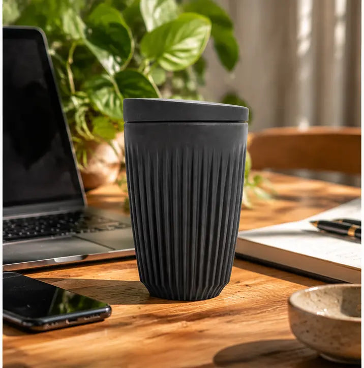 HuskeeOriginal Cup with Lid 12oz (354ml) – Charcoal (Unboxed)
