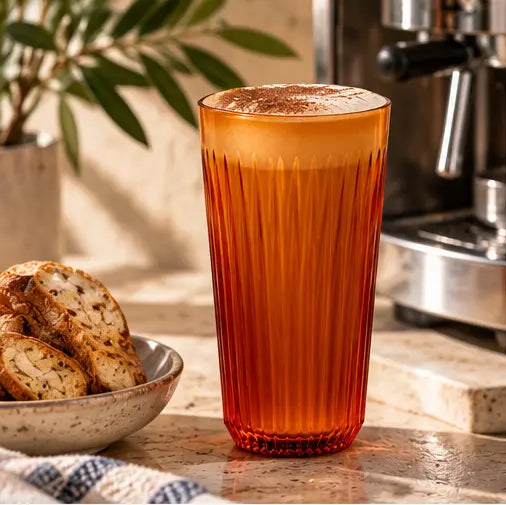 HuskeeRenew 12oz Amber Reusable Coffee Cup 350ml – Cup Only