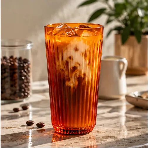 HuskeeRenew 12oz Amber Reusable Coffee Cup 350ml – Cup Only