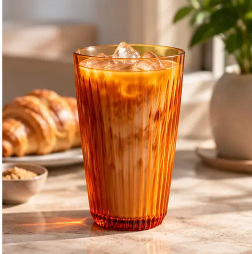 HuskeeRenew 12oz Reusable Coffee Cups 4 Pack – Amber