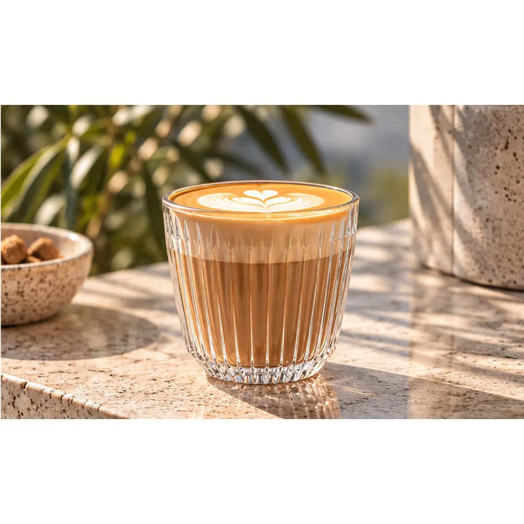 HuskeeRenew 6oz Clear Reusable Coffee Cup 175ml – Cup Only