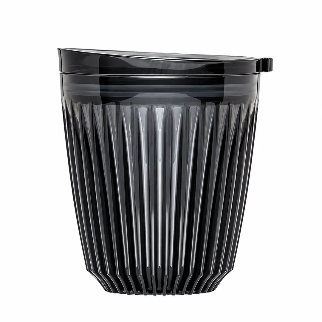HuskeeRenew 8oz Smoke Reusable Coffee Cup with Lid – 236ml