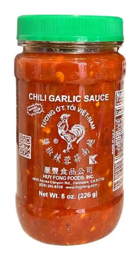 Huy Fong Chilli Garlic Sauce 226g – Bold Heat with a Garlicky Kick Huy Fong