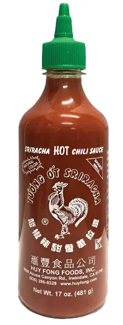 Huy Fong Sriracha Hot Chilli Sauce 482g – The Perfect Kick for Every Bite Huy Fong